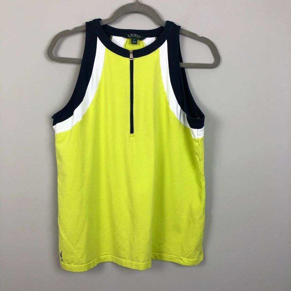 Lauren Ralph Lauren front zip Top